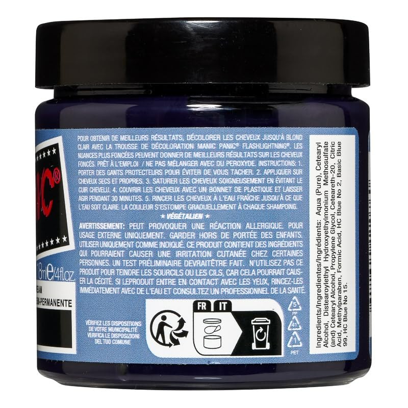 Manic Panic Dusk Blue - Cruelty Free, Vegan and Luminous