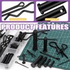 Swpeet 67Pcs 5 Sizes Clevis Pins with Cotter Pin Assortment