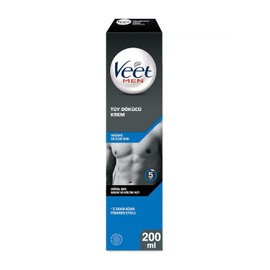 Veet Men Tüy Dökücü Krem Erkeklere Özel Hassas Ciltler için (1 x 200 ml)