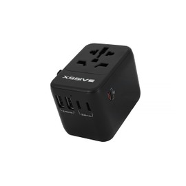 Travel Adapter Worldwide, Travel Adapter, Socket Adapter with 2 USB, 3 USB-C incl. PD Fast Charge, Travel Plug with Quick Charge, International Travel Adapter for US, UK, EU, AUS
