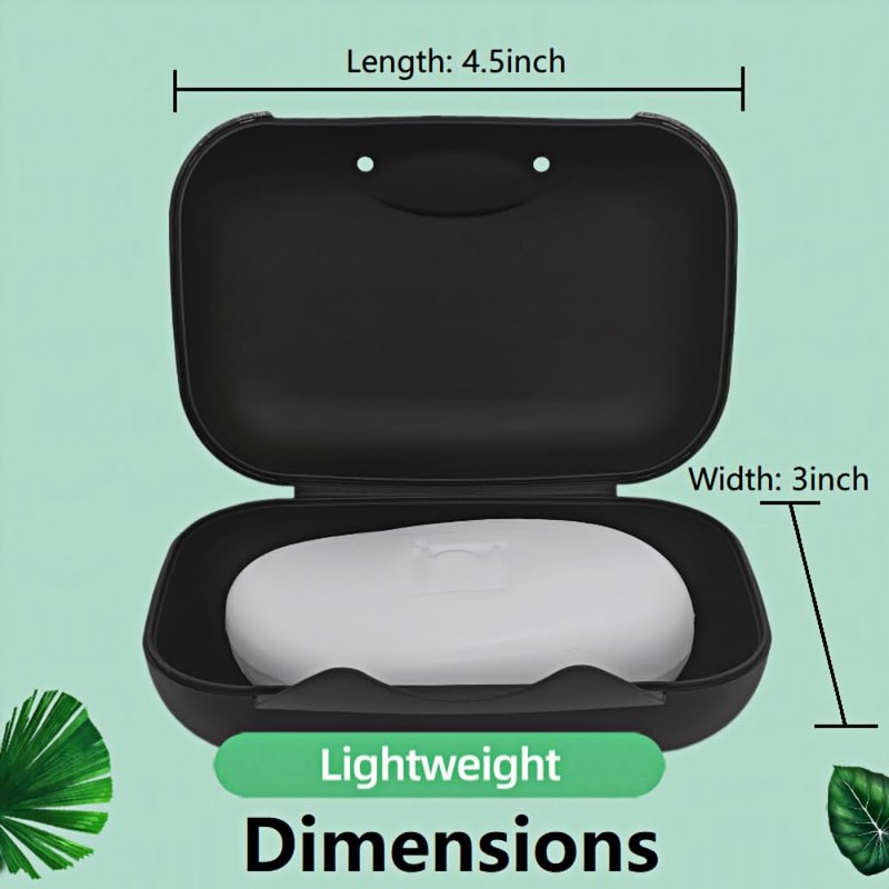 Travel Soap Case Soap Dish Bar Holder Container Box for