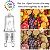 G9 Bulb, 12 Pack G9 Halogen Light Bulbs 2 Pin