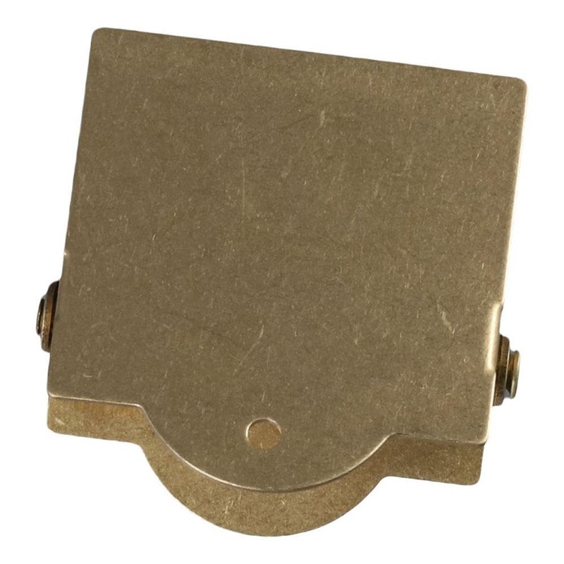 Risedot Reusable Brass Binder Clip, Notebook Binder Clip, for Home,