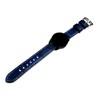 NICKSTON Blue Brushed Genuine Leather Band Compatible with Garmin Venu