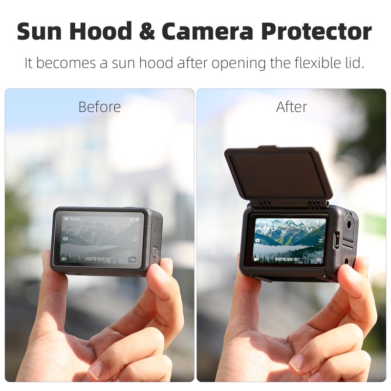 CAPART Housing Frame Cage and Screen Sun Hood for DJI