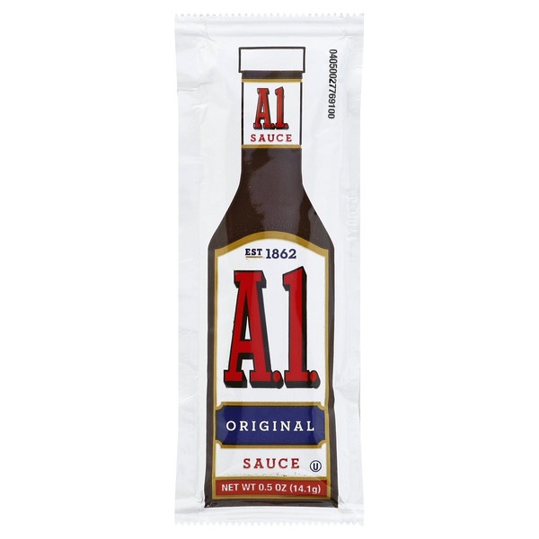 A.1. Original Steak Sauce Single Serve Packets (200 ct Casepack)