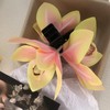 Rannyrena Artificial Flower Hair Claw Clips for Women Large Hawaiian