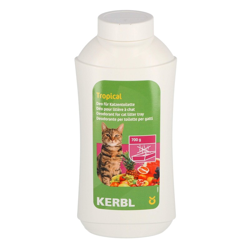 Kerbl Pet 82674 Deo-Konzentrat für Katzentoilette, Tropical, 700g