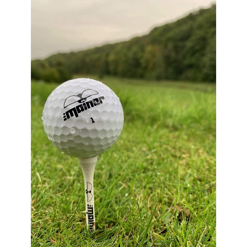 Emainer Golf Ball, 12 Soft Golf Balls with Maximum Range,