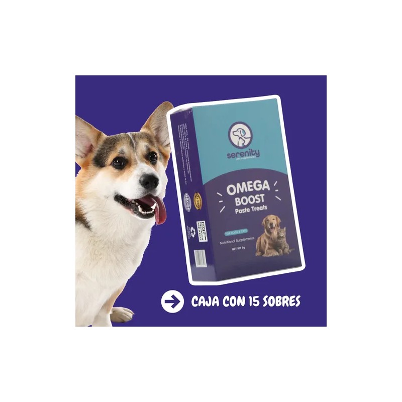 Omega Boost Paste Treats Suplemento Para Perros