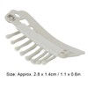 50pcs Hair Extension Clips Set Stainless Steel DIY 8 Teeth
