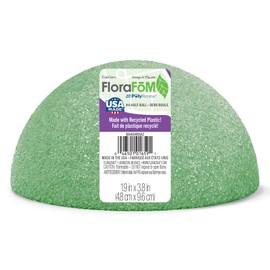 FloraCraft FloraFōM Half Ball 1.9 Inch x 3.8 Inch Green
