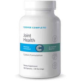 Cooper Complete - Joint Health Supplement - Glucosamine, Chondroitin, Gelatin, Bromelain - 30 Servings per Bottle. Pack of 3