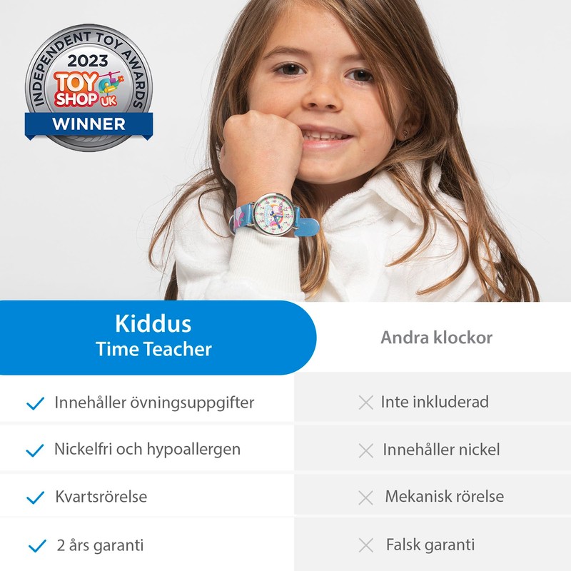 Kiddus Learning Watch for Kids Boys and Girls Analogue Watch