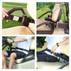10L0L Universal 2 Passenger Golf Cart Seat Belts for Yamaha,
