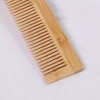 대나무 빗 천연소재 헤어케어 휴대용 미용 빗살 세밀 모발정리 Bamboo