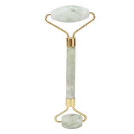 Gua Sha Stone and Jade Roller Gua Sha Massage Roller Mini Eye Roller Jade Roller Balancing Firming Massage Gua Sha and Face Roller for Skincare