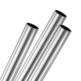 M METERXITY 3-Pack 300mm 304 Stainless Steel Tube, 13mm OD 0.5mm Wall Thickness Seamless Stainless Steel Tubing for Construction/Machining/DIY Crafting, Metal Straight Pipe [0.51x0.5x11.8IN]