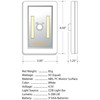 nextool Battery Operated Adjustable Brightness LED Night Lights, 200 Lumen