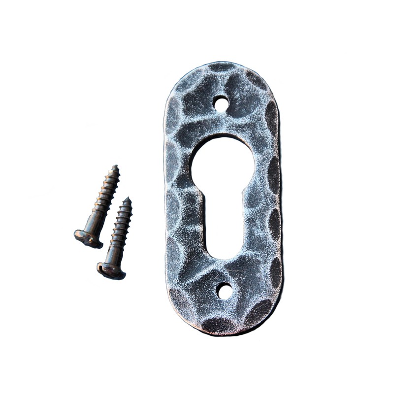 UHRIG 2 x oval rosette for PZ lock, key escutcheon