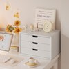 LitaEther Desk Organizer with 3 Drawers, ALEX Drawer Unit, Chic