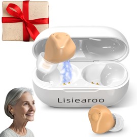 Rechargeable Hearing Aids for Women/Men,16-Channel Digital Tinnitus Hearing Aid 3-Mode with Intelligent Noise Reduction,Lightweight In Ear OTC Hearing Aids with Automatic On/Off