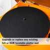 Deco Gear Audiophile 12-Inch Silicone Rubber Turntable Platter | Universal