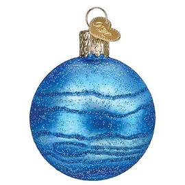 Old World Christmas Planet Neptune Glass Hanging Ornament