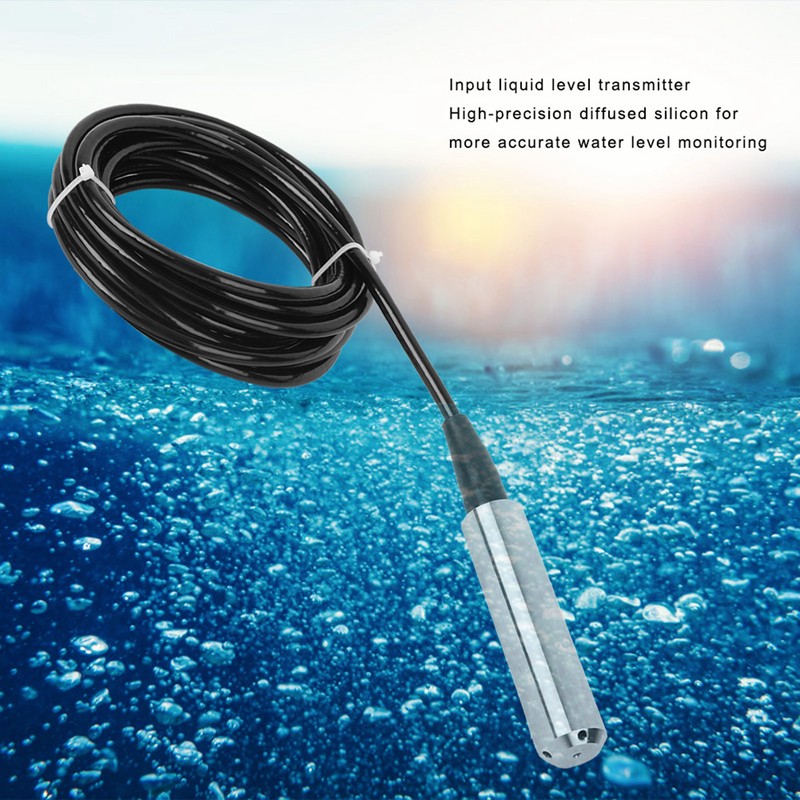 TL‑136 Liquid Level Transmitter Water Level Sensor Detector 24VDC 4‑20mA