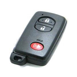 OEM Electronic 3-Button Smart Key Fob Remote Compatible with Toyota (FCC ID: HYQ14ACX, P/N: 89904-47370, 89904-47230, 89904-73010)