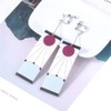 KitsKap Tanjiro Earrings Hanafuda Tanjiro Cosplay Earrings Anime Jewelry Accessories