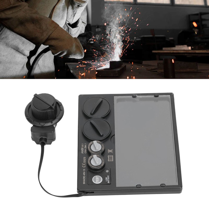 Auto Darkening Welding Lens Adjustable High Sensitive PP Solar Industrial