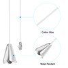 PATIKIL 1.5M 4.9ft Ceiling Pull Chain, 8 Pcs Pulls String