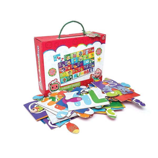 CoComelon Alphabet Floor Puzzle – 30 Piece Puzzle – Games