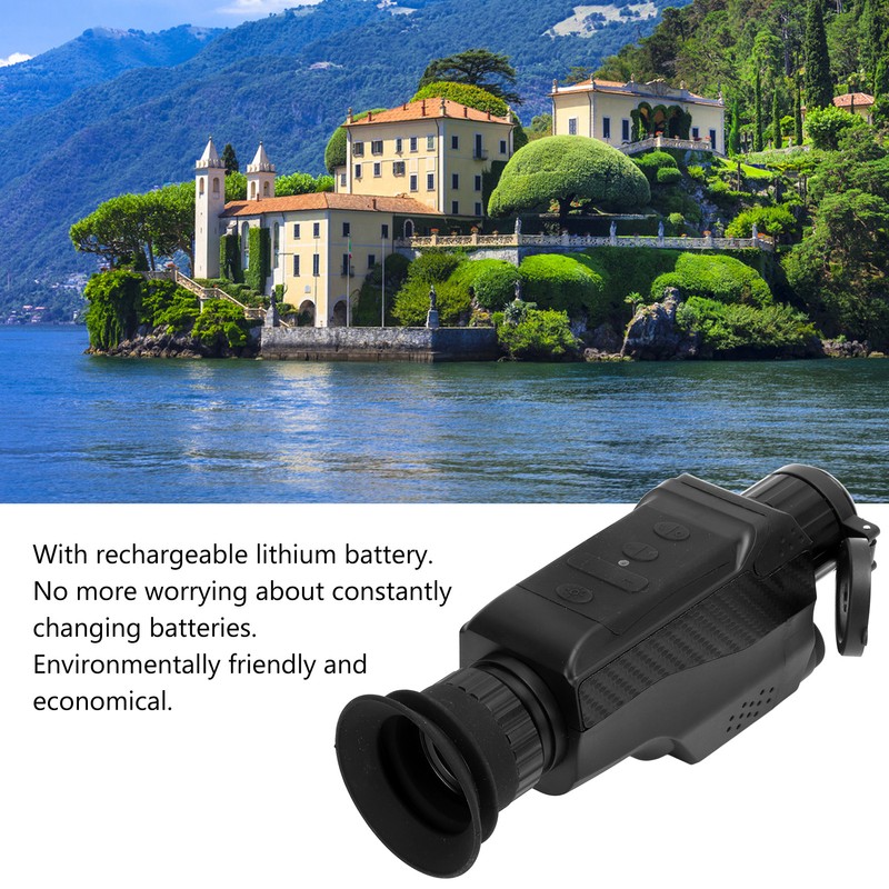 Night Vision Digital 850nm Infrared Camera 4‑32X Telescope Monocular Night