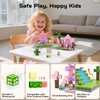 Kryzomat 100PCS Magnetic Blocks, Magnetic Building Blocks for Kids Age