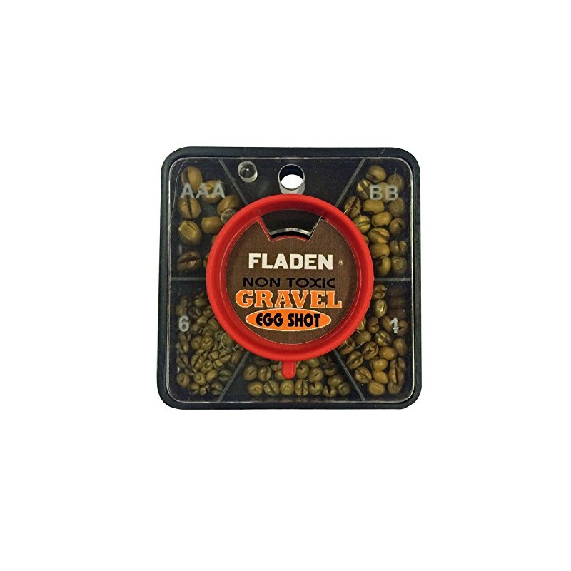 Fladen 5 Division Gravel Egg Shot - Brown