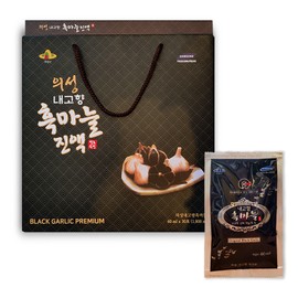 의성농산 의성 발효 흑마늘 sac 진액 즙 흙마늘 농축액 30포