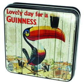 Guinness Toucan Gift Tin Filled with 100 g Soft Caramel Confectionery