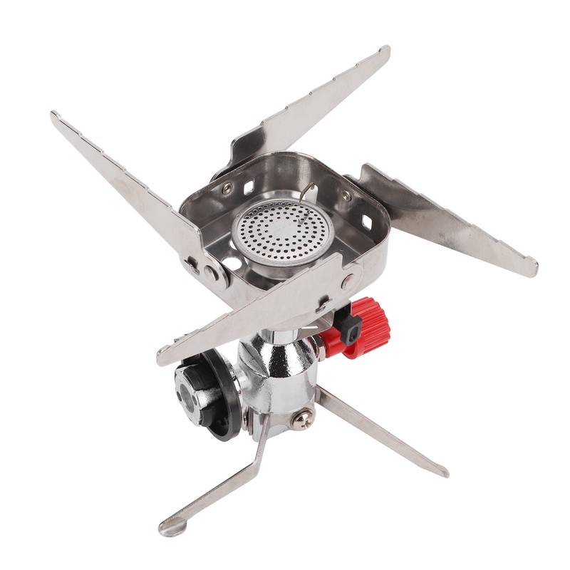 Folding Pocket Stove Camping Emergency Gas Stove Ultralight for Outdoor