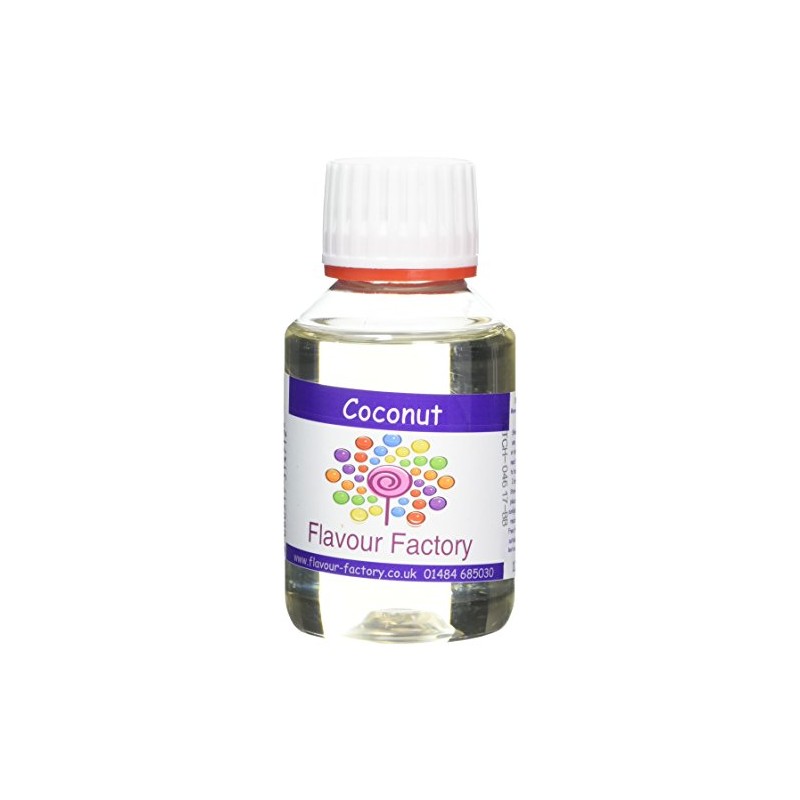 Flavour Factory Coconut Intense Food Flavouring, 100 ml