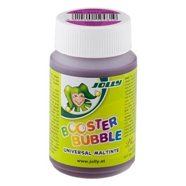JOLLY Booster Bubble, Non-Toxic Universal Painting Ink, Cyclamen, Suitable for Painting, Washable Ink, 100 ml Enough for 40 Booster XL Refills, for Toddlers from 3 Years