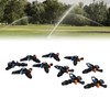 10PCS G1/2 Male Thread Rocking Arm Sprinkler 360° Rotating Lawn