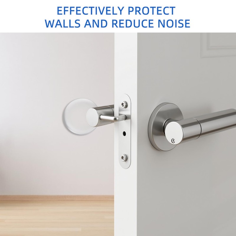 Door Stopper for Wall, Door Knob Wall Protector - 8