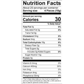 DREAM by Dr. John's Healthy Sweets Assorted Hard Candies (Vanilla, Chocolate, Butterscotch)