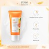 Hydrating Vitamin C Facial Cleanser, Deep Cleansing & Brightening Facial Wash, Moisturizing Facial Cleanser,