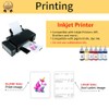 TransOurDream Glitter Heat Transfer Paper Mixed Pack (9 Sheets, 8.5x11")