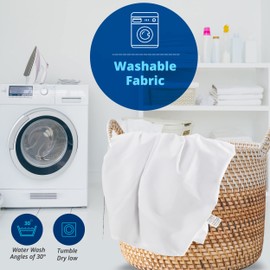 Danny Textiles Single Flat Sheet 100% Egyptian Cotton Flat Sheets Single 400 Thread Count Bed Sheet Soft Luxury White Sheet (Single White Bedsheets)