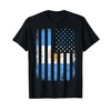 Argentinian American Flag Argentinian Roots Argentina Gift T-Shirt