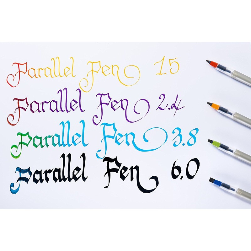Pack of 1 Pilot parallel calligraphy pen, 2.4mm - Refillable